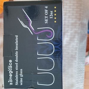 NWT Zonegrace Double Insulated Wine Gasses